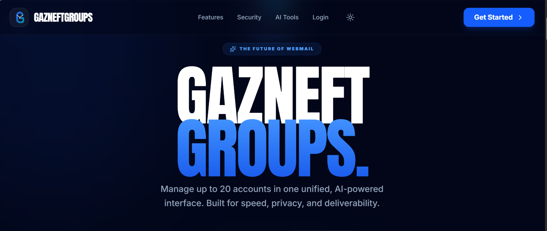 Gazneft-Groups Project Screenshot